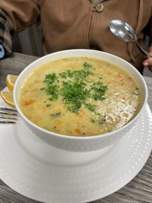 Soup  at Neek Vegan in Duluth