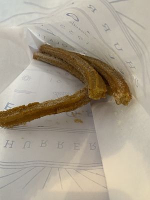 Fresh churros, tastes amazing!   at El Moro in Mexico City