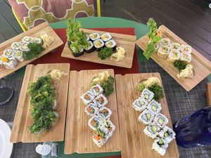   at SushiBar in Tortola