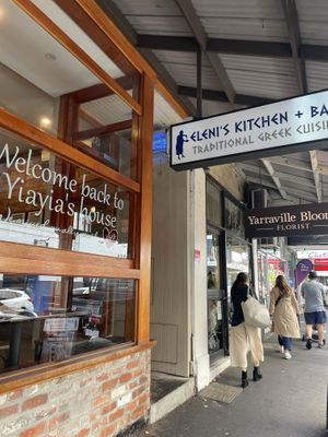  at Eleni's Kitchen + Bar in Yarraville