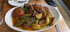 Vegan Platter for $88. Expensive for what you get! at Eleni's Kitchen + Bar in Yarraville