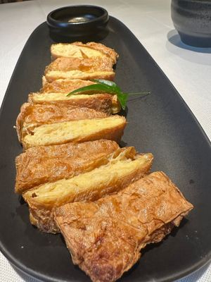 Layered tofu at Liansu World in Beijing