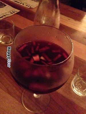 Red Sangria at Ravi Gastropub and Cafe in San Jose