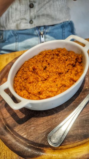 Pappa al pomodoro at La Bottega di Ines in San Quirico Dorcia