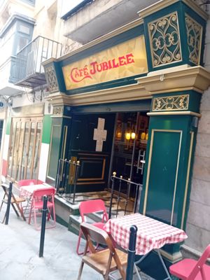 Entrance at Cafe Jubilee  in Valletta