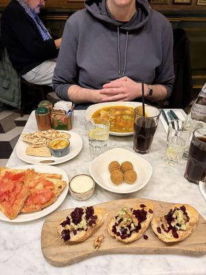   at Cafe Jubilee  in Valletta