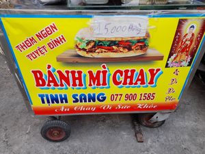 Name. Address. Phone number. at Bánh Mì Chay Tịnh Sang in Ho Chi Minh City