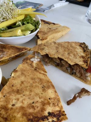 Quesadilla  at Arbol de Seda in San Jose