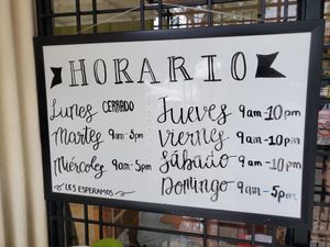 Hours as of January 12, 2021 at Arbol de Seda in San Jose