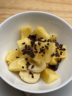 Fruit & cocoa  at Arbol de Seda in San Jose