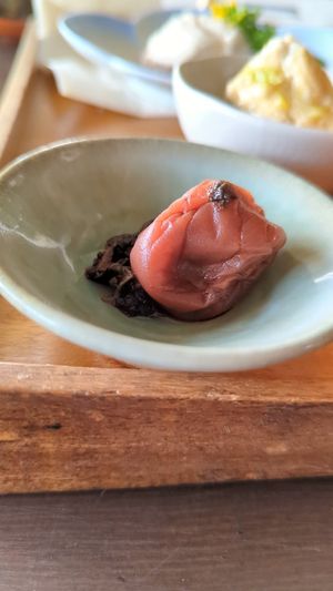 有機梅干し at Cafe Magnolia - カフェ マグノリア in Imabari