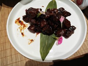 Monkey Head Mushroom at Qing Ya Cha Su - 青雅茶素 in Hangzhou