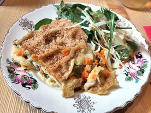 Lasagna at Le Canithé in Toulouse