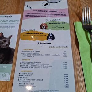 Menu 😋 at Le Canithé in Toulouse