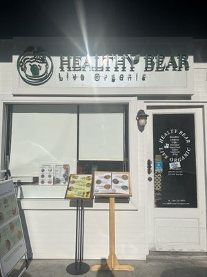 Store front  at Healthy Bear in Bangkok