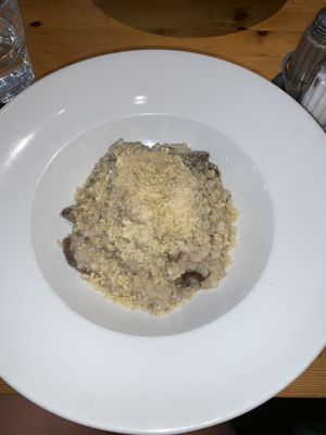 The vegan risotto  at Sicily Cafe in Prague