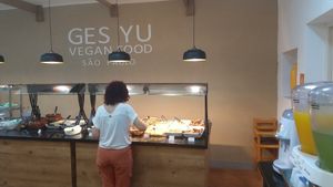 buffet 100%vegano at GES YU - Vegan Food in Sao Paulo