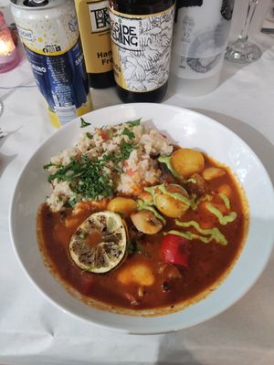 Spanish main at Rock Mill Centre in High Peak