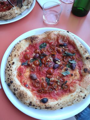 Lots of toppings, it was delicious pizza at Cielo  in Jyvaskyla