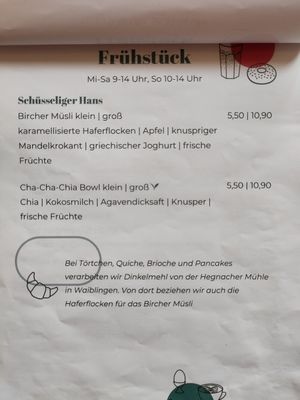 Frühstück at Hans liebt Kuchen in Stuttgart
