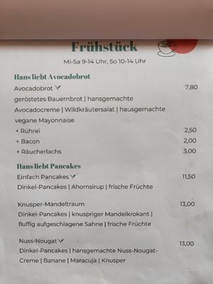 Frühstück at Hans liebt Kuchen in Stuttgart