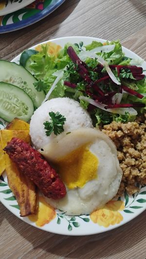 Plato típico colombiano
Frijolada vegaja at NADI in Cali