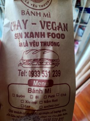 Details at Banh MI Chay - Vegan in Ho Chi Minh City