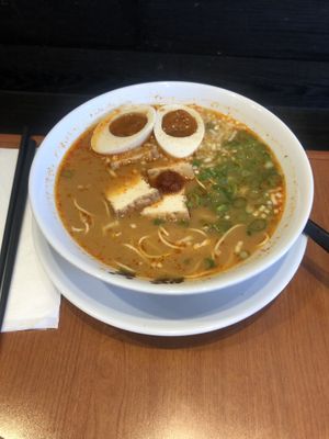 My friends vegan ramen  at Ramen DANBO Kerrisdale in Vancouver