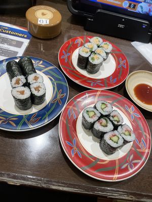   at Daiki Suisan Kaiten Sushi - Tenmabashi branch in Osaka