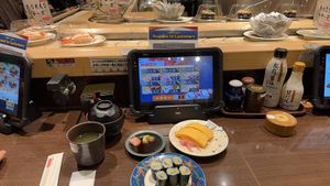   at Daiki Suisan Kaiten Sushi - Tenmabashi branch in Osaka