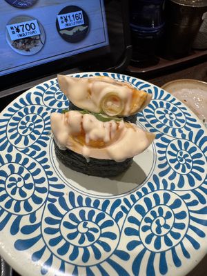   at Daiki Suisan Kaiten Sushi - Tenmabashi branch in Osaka