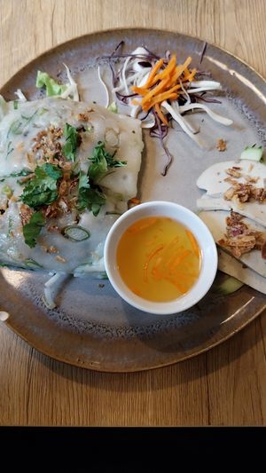 Vegan Bánh cuốn at Bếp Việt in Paris