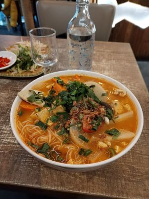 Soupe banh canh Chay at Pho Mui in Paris