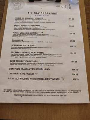  at Mingle Cafe in Kuala Lumpur