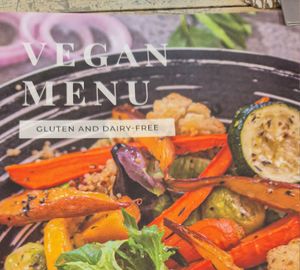 Vegan menu at High Tide in Male