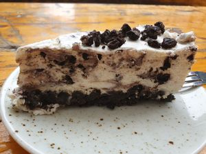 Oreo tart at Lebenshof MutimBauch in Ottenhoefen Im Schwarzwald