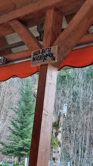 Rauchen unerwünscht at Lebenshof MutimBauch in Ottenhoefen Im Schwarzwald