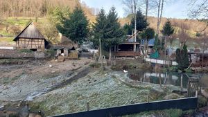 Enten, Ziegen, Gänse at Lebenshof MutimBauch in Ottenhoefen Im Schwarzwald