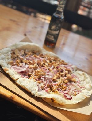 Flammkuchen  at Lebenshof MutimBauch in Ottenhoefen Im Schwarzwald