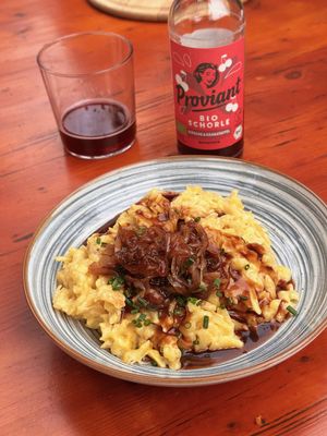 Käsespätzle  at Lebenshof MutimBauch in Ottenhoefen Im Schwarzwald