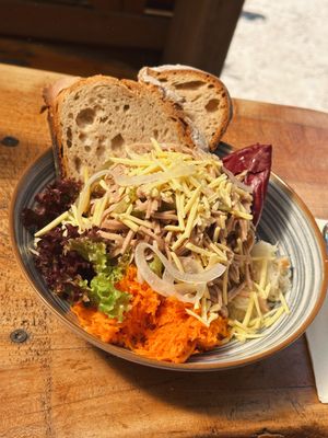 Wurstsalat  at Lebenshof MutimBauch in Ottenhoefen Im Schwarzwald