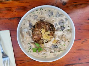 Brezelknödel at Lebenshof MutimBauch in Ottenhoefen Im Schwarzwald