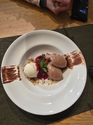 Mousse au chocolat at Lebenshof MutimBauch in Ottenhoefen Im Schwarzwald