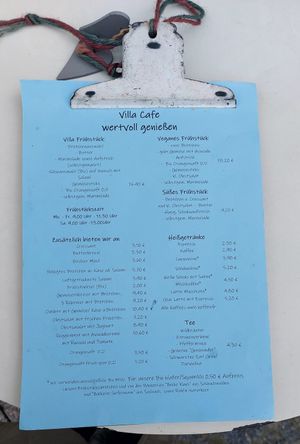  at Villa Cafe in Achern