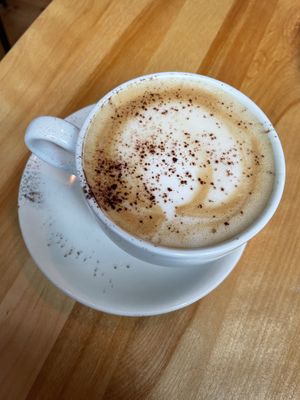 Chocolate mint latte! at Gulu-Gulu Cafe in Salem