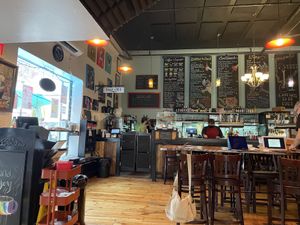 Inside at Gulu-Gulu Cafe in Salem