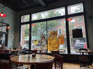 Inside  at Gulu-Gulu Cafe in Salem