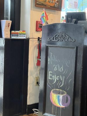 Inside at Gulu-Gulu Cafe in Salem