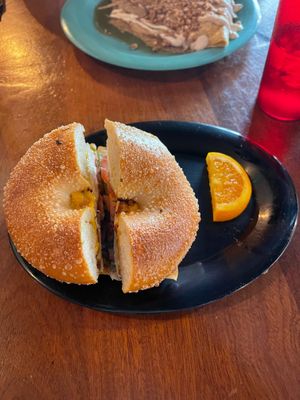 Vegan Breakfast Sandwich at Gulu-Gulu Cafe in Salem