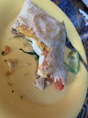 Tofu Crepe  at Gulu-Gulu Cafe in Salem